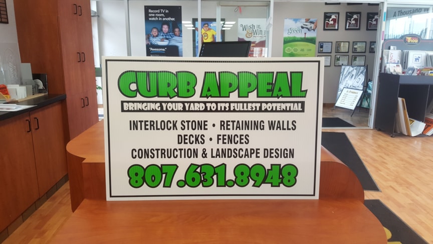 Plastic Signs & Yard Signs Plastic Signs & Yard Signs