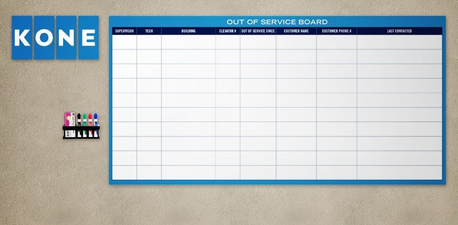 Custom Dry Erase Boards in Wichita Custom Dry Erase Boards in Wichita