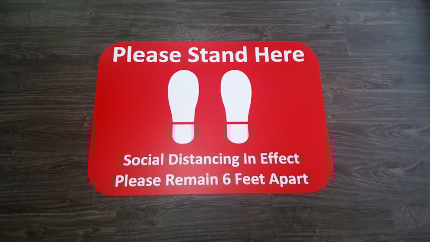 Social Distancing Signs Social Distancing Signs