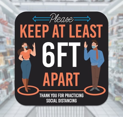 Social Distancing Signs Social Distancing Signs