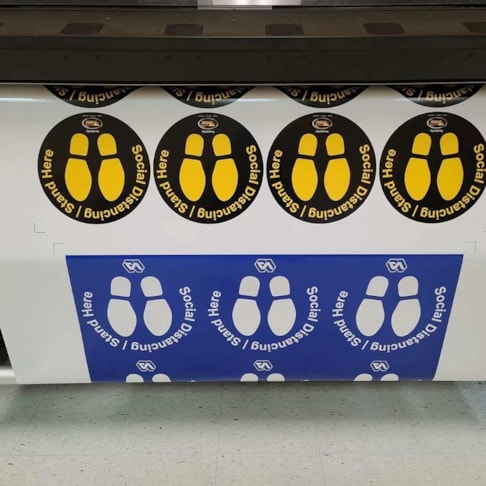 Social Distancing Signs Social Distancing Signs