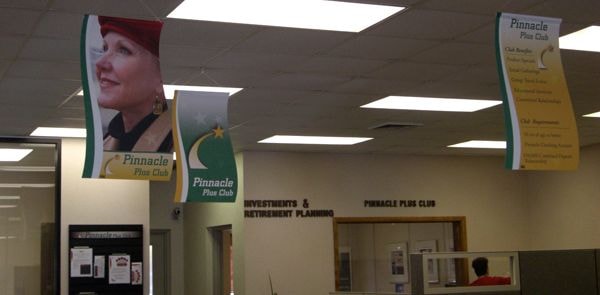 Suspended Banners & Ceiling Displays Suspended Banners & Ceiling Displays