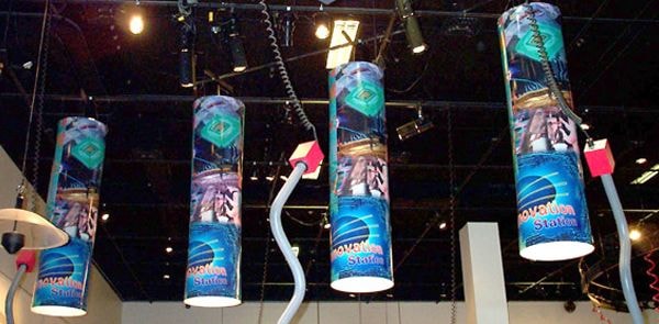 Suspended Banners & Ceiling Displays Suspended Banners & Ceiling Displays