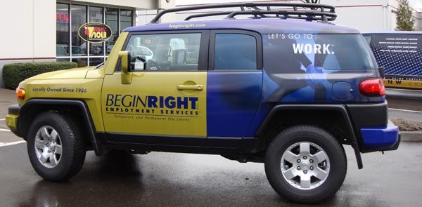 Vehicle Wraps in Anchorage Vehicle Wraps in Anchorage