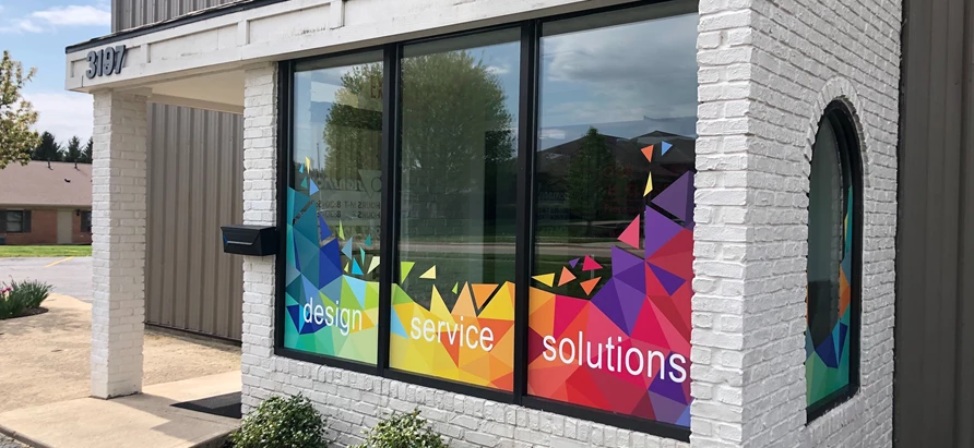 Window Graphics - Print Services - Now Group Creative Graphic