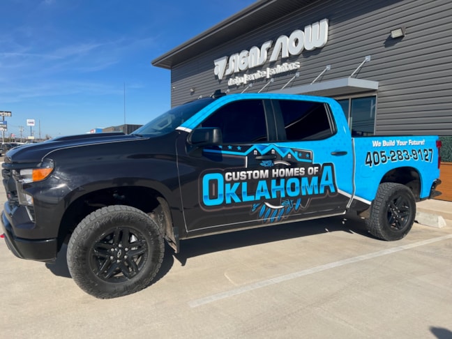 Vehicle Lettering in Oklahoma City Vehicle Lettering in Oklahoma City