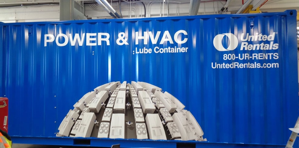 Decals & Vinyl Applied to Container Decals & Vinyl Applied to Container