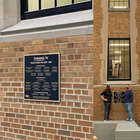 Custom Plaques | Schools, Colleges & Universities Signs | Metal Custom Plaques | Schools, Colleges & Universities Signs | Metal