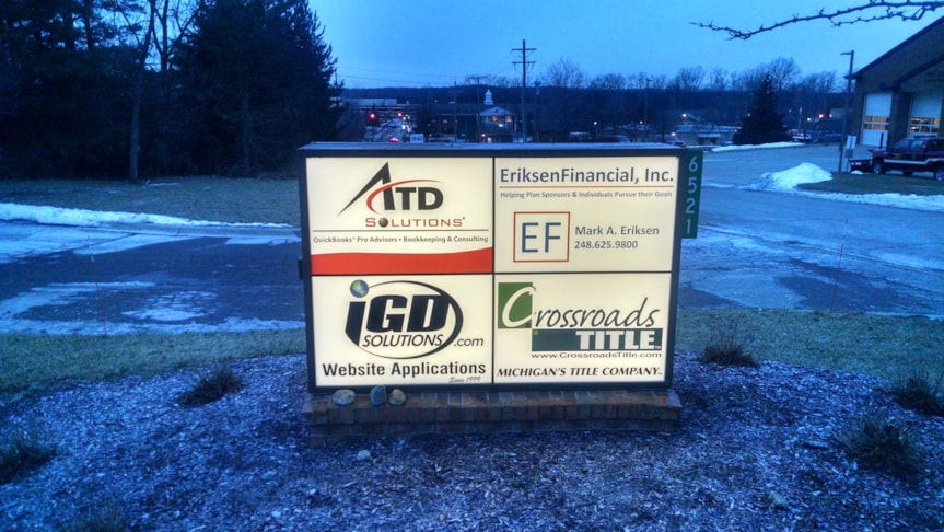 Post & Panel Signs Post & Panel Signs