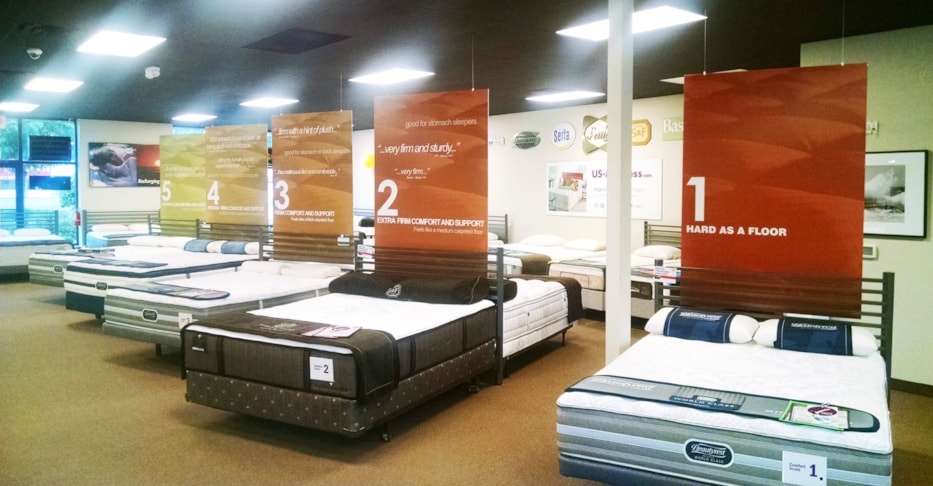 Suspended Banners & Ceiling Displays Suspended Banners & Ceiling Displays