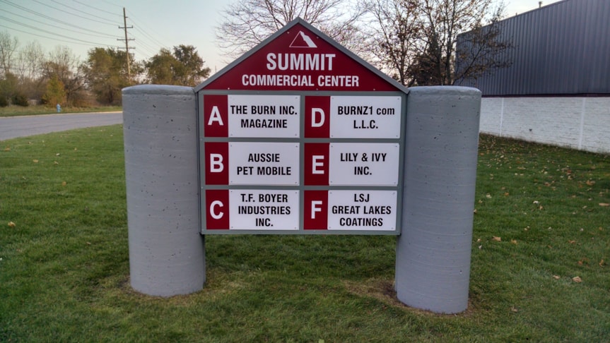 Post & Panel Signs Post & Panel Signs